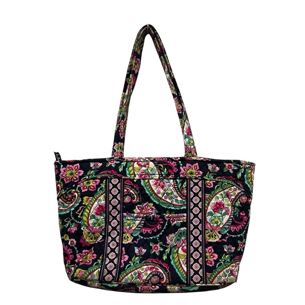 Vera Bradley‎ Petal Paisley Retired Pattern Summer Collection Handbag Purse.